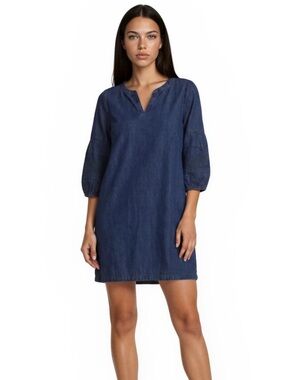 Talbots Denim Shift Deess Size 6